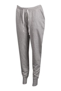 U333 design gray beam foot sweatpants sweat pants manufacturer